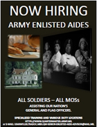 Enlisted Aide Poster