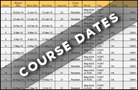 ADMOC Course Dates